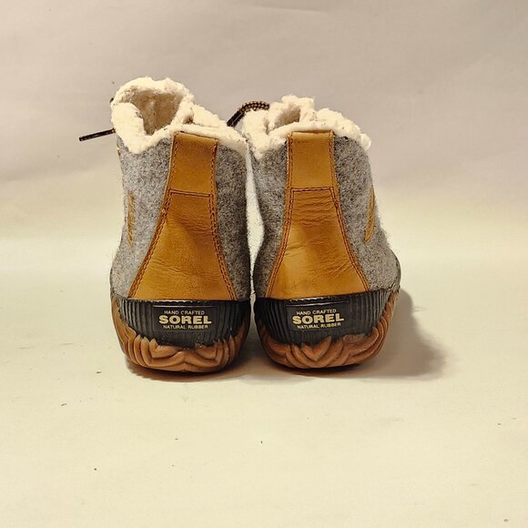Sorel Out N About Plus Rain Boots in Quarry Women's Size 7 sorel 1834081052 - Picture 10 of 11